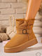 Wildleder Damen Stiefeletten Braune