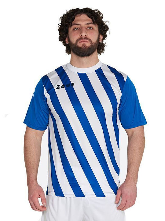Athletic T-shirt Royal Blue/White
