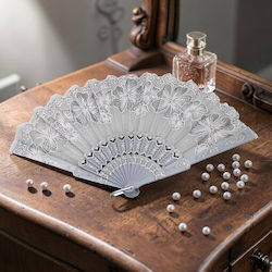 Βεντάλια Λευκή 24εκ.