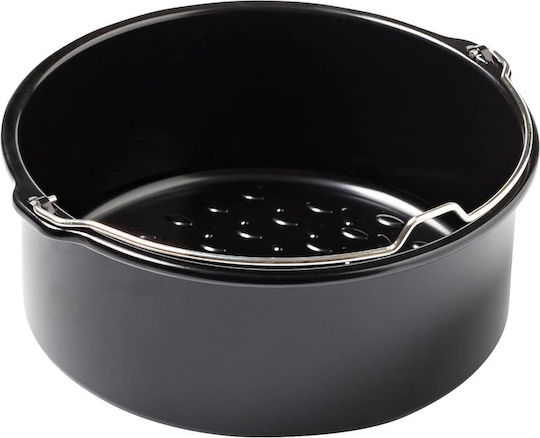 Στρογγυλό Δοχείο Φριτέζας Αέρα Ατσάλι 19 Cm Pyrex