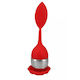 Tea Infuser Red Leaf