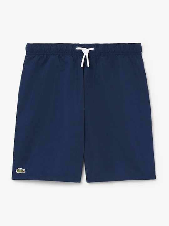 Lacoste Kinder Badebekleidung Badeshorts Dunkelblau