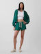 Women's Terry Shorts Baize Green