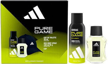 Pure Game Подаръчен Комплект Тоалетна Вода 50 Ml Дезодорант Спрей 150 Ml Cap