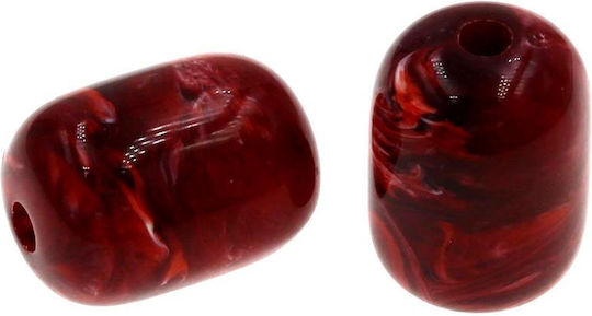 Perlen Bégleri-Perlenarmband Bordeaux Wasser 20x15mm 25Stück