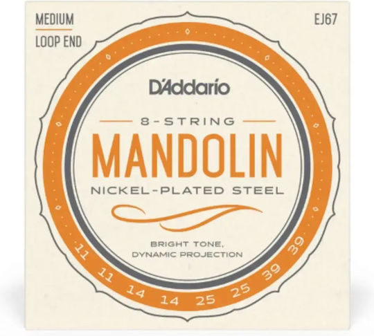 Daddario Single Steel Mandolin String