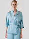 Cardigan Pentru Femei Kimono Albastru Deschis