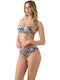 Rio Bikini Slip Brown-royal Floral