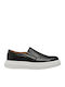 Leather Men's Loafers in Black Colour