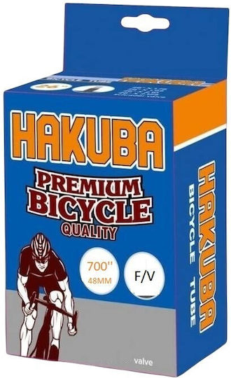 Hakuba 700 x 23-25 ZZTB0459 Bicycle Tyre Inner Tube 28" P/V 48mm