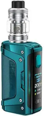 Geek Vape Legend 5 Box Mod Kit 5.5ml με Ενσωματωμένη Μπαταρία Glacier Green