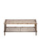 Shoe Organizer Made of Solid Wood 74x29x26cm