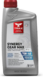 Triax Synergy Gear Max 75w-140 Gl-5 Ls Full Synthetic 946 Ml Triax Synergy Gear Max 75w-140 Gl-5 Ls Full Synthetic 946 Ml