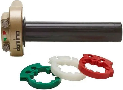 Domino Throttle Control Xm2 Without Grips Gold Throttle Bone