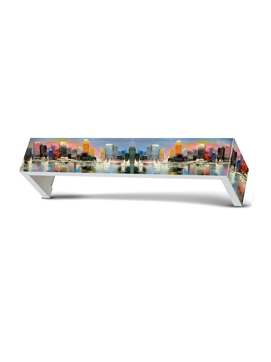 Enis Digital Printing Curtain Poles No 238 320cm Multicolour