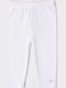 Kids Short White Leggings