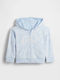 Kids Sweatshirt With Hood and Pockets Essential Blue