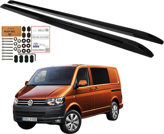 Bare De Acoperiș Integrate VW Transportator T5 T6 Lung L2 Negru