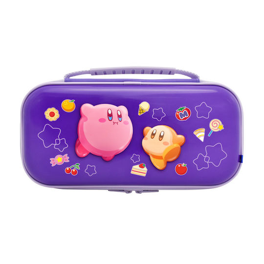 Hori Kirby и Waddle Dee Калъф за Носене за Конзола Switch 2 Лилав