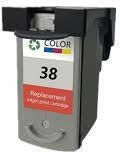 Compatible Inkjet Printer Ink Canon 2146b001 Cl38 Multiple (Color) 1 Piece
