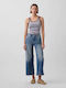 High Rise Women's Jean Pants in Slim Fit