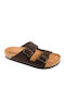 Aiden Leelan Men's Sandals in Black Colour