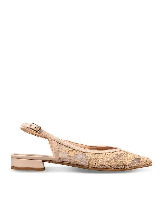 Women's Ballerina Shoes Slingback in Pink Colour