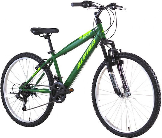 Alpina Alpha 26" 2026 Verde Bicicletă de Munte cu Nivele de Viteză