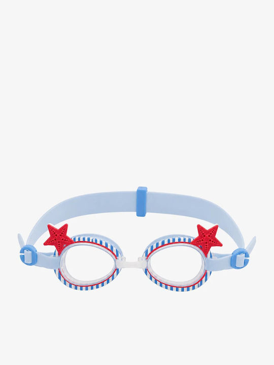Flamingueo Kids Light Blue Swimming Goggles