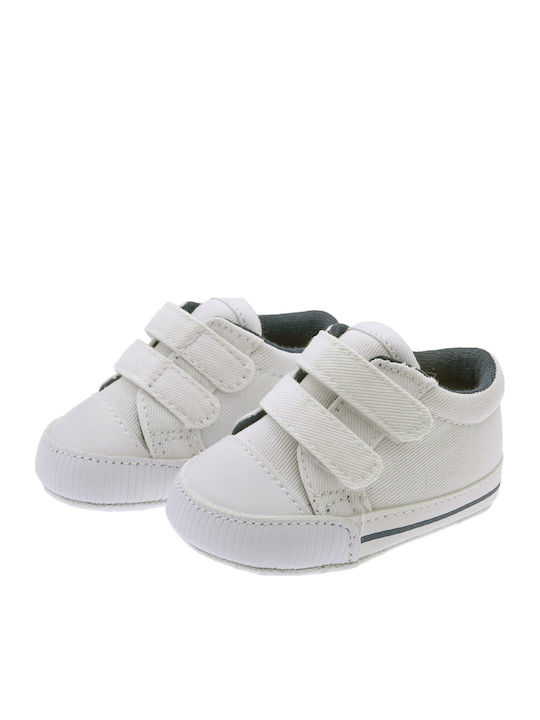 Kinder Sneaker mit Bügel- und Schleifenverschluss Beige