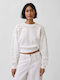 Hanorac Lung De Damă Off White