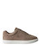 Leather Men's Slip-On Brown