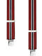 Men's Suspenders 63036.714e Red Victoria Red