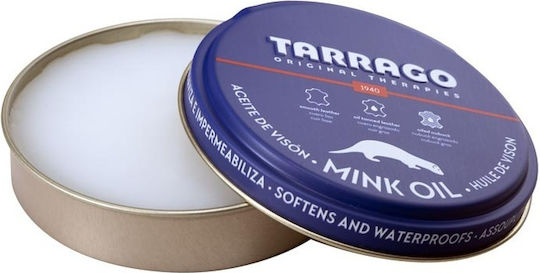 Tarrago Mink Oil 100 Ml Colorless Leather Protection Nourishing Fat Shade Tarrago 00 Neutral
