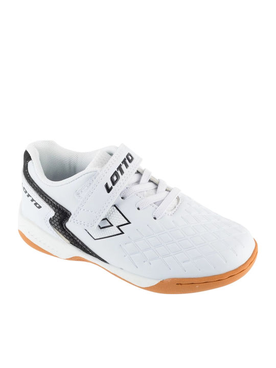 Kids Soccer Shoes Dasher K Indoor White