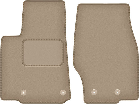 Front Car Mats Jeep Grand Cherokee 4xe Suv 2021 Beige