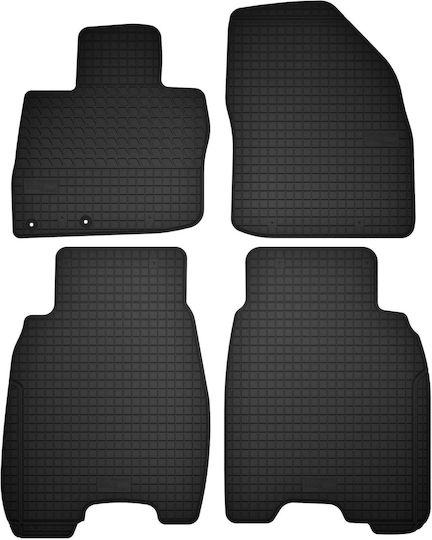 Set Rubber Mats Honda Civic Viii Ufo Hatchback From 2006 To 2012