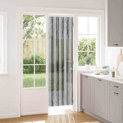 vidaXL Cortină de Ușă Gri 56x200cm 42034422