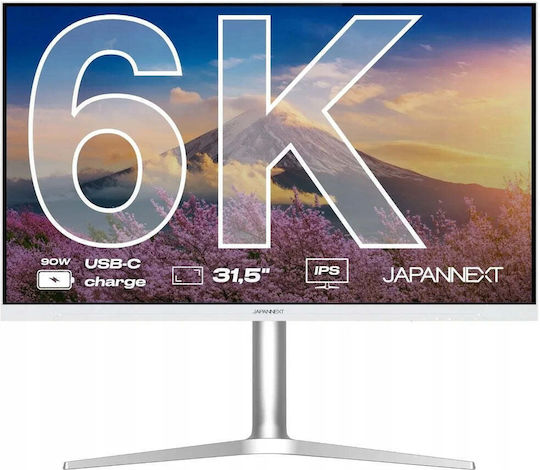 Japannext JN-IPS326K-HSPC9 IPS HDR Monitor 31.5" 6016x3384 with 8ms GTG Response Time White