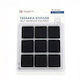 Felt Pads with Sticker 18 Pieces RLG-2525