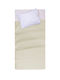 Viopros Cot Waffle Beige Baby Blanket 120x160cm