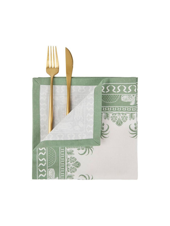 Butlers Πετσέτα Κουζίνας σε Πράσινο Χρώμα 42x42cm
