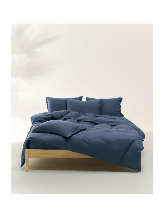 Kentia Celeste Bed Sheets Set Super-Double 240x...