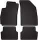 Rubber Car Mats Chevrolet Aveo Ii T300 Hatchback Sedan 2011-2016 Black Fitted