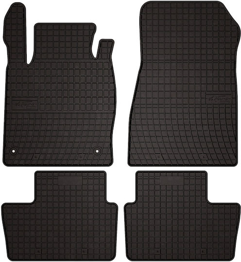 Rubber Car Mats Nissan Juke Ii F16 Crossover 2019 Black Fitted