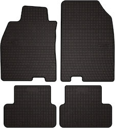 Rubber Car Mats Renault Fluence Sedan 2009-2016 Black Fitted