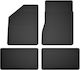 Car Rubber Mats Set 4 Pcs Universal Renault Espace Iv 7 Seats 2002-2012