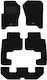 Covorașe Auto Velur Negru Land Rover Discovery III SUV 7 Locuri 2004-2009
