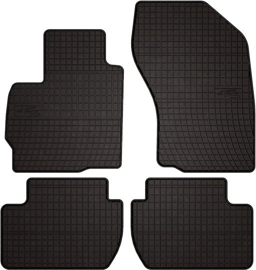 Rubber Car Mats Peugeot 4007 Crossover 2007-2012 Black Fitted