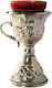 Nickel-Plated Vigil Oil Lamp Everlasting Holy Altar